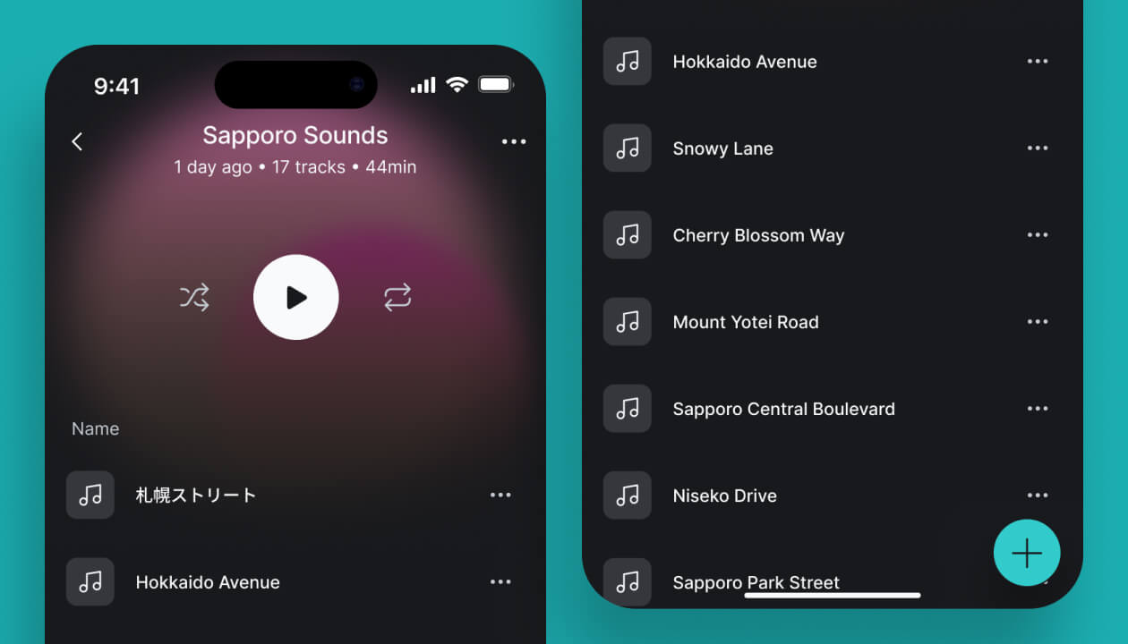 LANDR Network service category cards